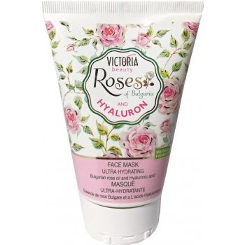 Victoria Beauty Roses and hyaluron hydratační pleťová maska s kyselinou hyaluronovou 100 ml