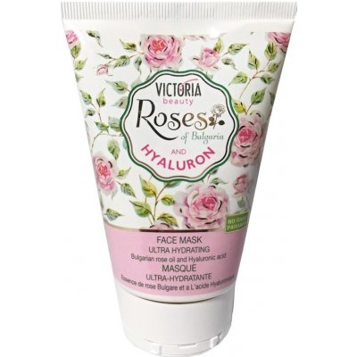 Victoria Beauty Roses and hyaluron hydratační pleťová maska s kyselinou hyaluronovou 100 ml – Zboží Mobilmania