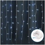 Aigostar B.V. | Aigostar-LED Venkovní vánoční řetěz 300xLED/8 funkcí 3xAA 6x2m IP44 studená bílá | B10303K3J – Hledejceny.cz