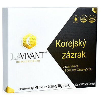 Lavivant Korejský zázrak ženšen a byliny extrakt 30 x 10 g – Hledejceny.cz