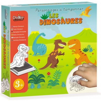 Crea Lign Razítka pro děti pěnová Dinosauři – Hledejceny.cz