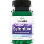 Swanson Selén SelenoExcell 200 mcg 60 kapslí – Hledejceny.cz