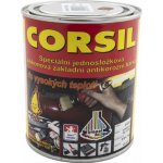 Corsil silikonová základní antikorozní barva do vysokých teplot do 400 °C, 0840 červenohnědá, 800 g – HobbyKompas.cz