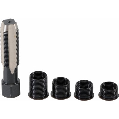 Sada na opravu závitů zapalovacích svíček, M14 x 1.25 mm, 5 dílů - BGS 152 – Zbozi.Blesk.cz