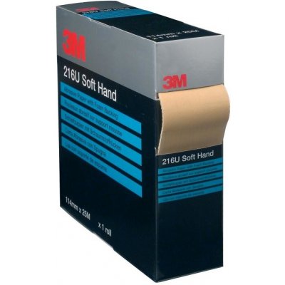 3M 50340 216U Soft Hand brusný molitan role 114mmx25m P800 – Zboží Dáma
