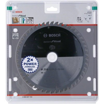 Bosch standardní dřevěný kotouč na dřevo 216x30x48 (2608837723) – Zboží Dáma