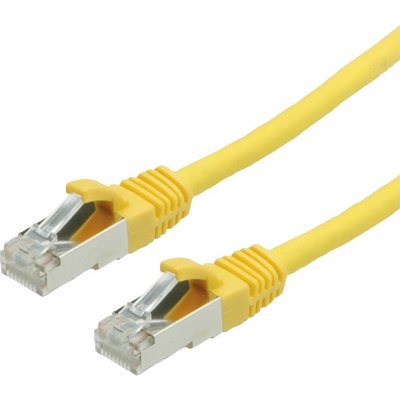 Value 21.99.1282 RJ45, CAT 6 S/FTP, 10m, žlutý – Zboží Mobilmania