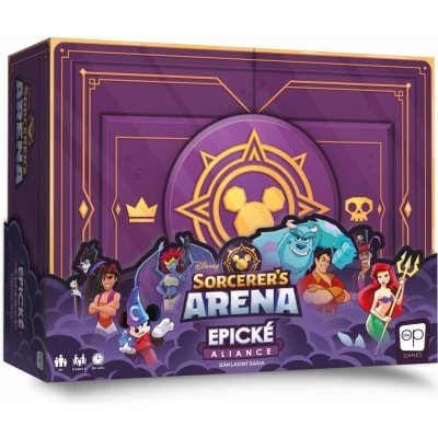 Asmodee Disney Sorcerer’s Arena: Epické aliance – Sleviste.cz
