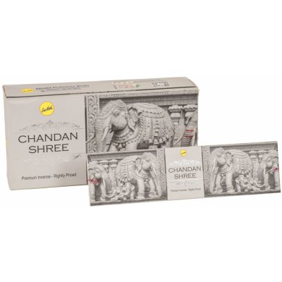 Sreevani Vonné tyčinky Chandal Shree 20 g – Hledejceny.cz