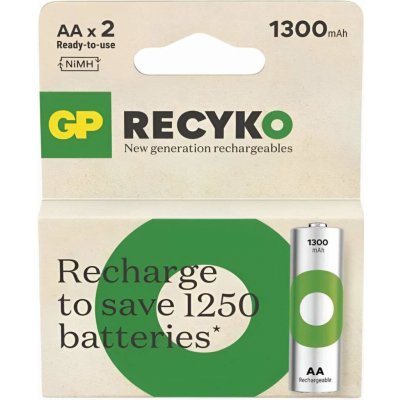 GP ReCyko 1300 AA 2 ks 1032222131 – Zboží Živě