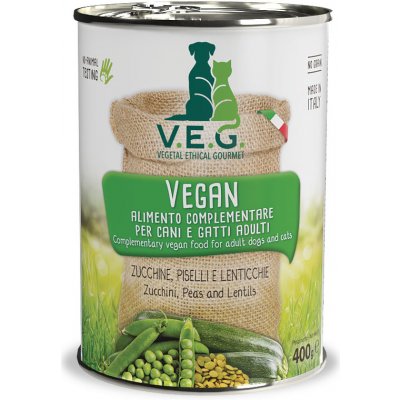 Vegan Green rostlinná pro psy a kočky 400 g