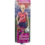 Barbie Fotbalová blond culík barevné # 9 U – Zboží Dáma