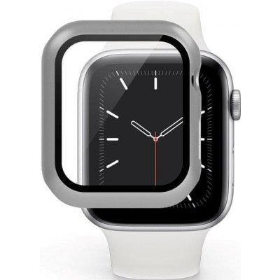 EPICO Glass Case for Apple Watch 4/5/6/SE 44 mm stříbrná 42210152100001 – Zbozi.Blesk.cz