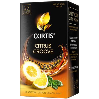 Curtis Citrus Groove 25 sáčků černý čaj 37,5 g