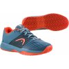 Dětské tenisové boty Head Revolt Pro 4.0 Junior Clay Grey/Orange