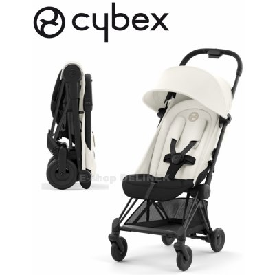 Cybex Coya Matt Black Off White 2023 – Zboží Mobilmania