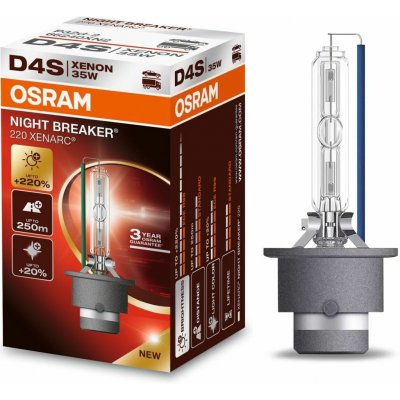 Autožárovka Osram Xenarc Night Breaker 220 D4S 42V 35W P32d-5 220% - krabička 1ks – Hledejceny.cz