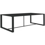 OMAXI 774250 Venkovní jídelní stůl antracitový 120 x 60 x 66 cm hliník – Hledejceny.cz