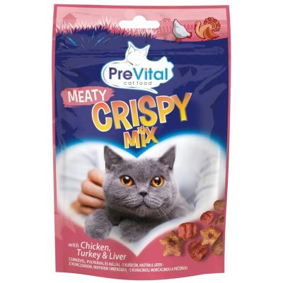 PreVital Snack kočka masový mix 8 x 60 g