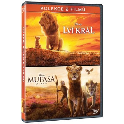 Lví král 2019 + Mufasa: Lví král kolekce 2DVD – Zboží Dáma