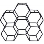 Strömshaga Kovový stojan na víno Arthur Black – Zboží Dáma