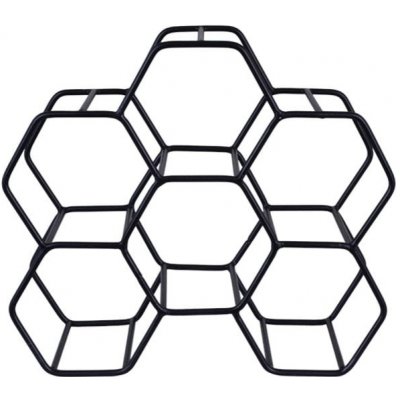 Strömshaga Kovový stojan na víno Arthur Black – Zboží Dáma