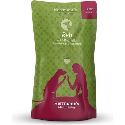 Herrmann's Kapsička Srnčí maso s batáty 130 g – Hledejceny.cz