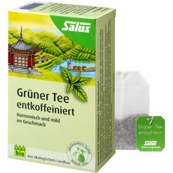 Salus Bio Zelený čaj bez kofeinu 15 sáčků