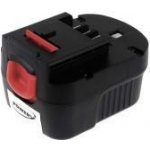 Powery Black & Decker A12EX 2000mAh NiMH 12V - neoriginální – Zboží Dáma