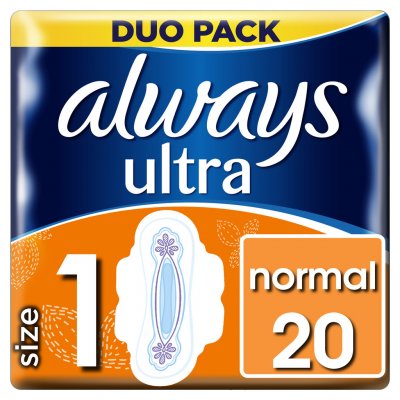 Always Ultra Normal Plus Sensitive 2 x10 ks – Zbozi.Blesk.cz