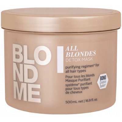 Schwarzkopf BlondME All Blondes Detox Maske 500 ml – Zbozi.Blesk.cz