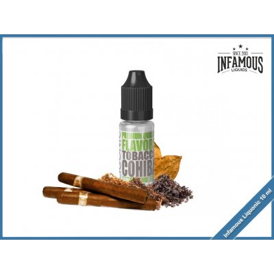 Infamous Liqonic Tobacco Cohiba 10 ml – Zbozi.Blesk.cz