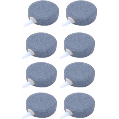 Fapiere Náhradní vzduchovací kameny do jezírka a akvária – 4 ks, průměr 4 cm, silikátové – Zboží Dáma