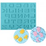 Silikonová formička abeceda scifi - Cakesicq – Hledejceny.cz
