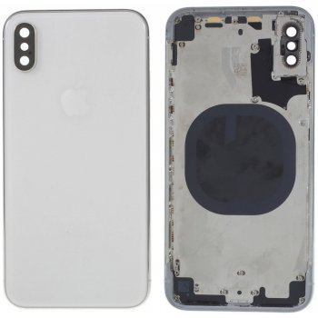 Kryt Apple iPhone X zadní stříbrný