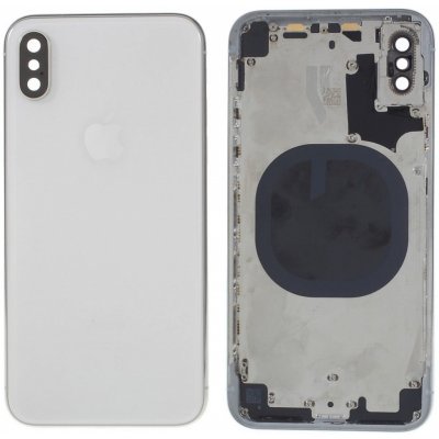 Kryt Apple iPhone X zadní stříbrný – Sleviste.cz