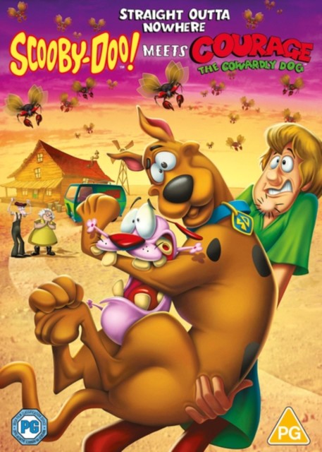 Scooby Doo Meets Courage The Cowardly Dog DVD