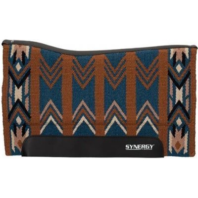 Weaver Leather Synergy Westernová deka Contoured Performance Merino Fleece Navy Bisque – Hledejceny.cz