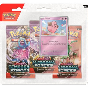 Pokémon TCG Temporal Forces 3-Pack Blister booster Cleffa