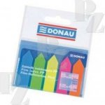 Samolepící indexy šipky 5x25 lístků 12x45 mm mix, Donau – Hledejceny.cz