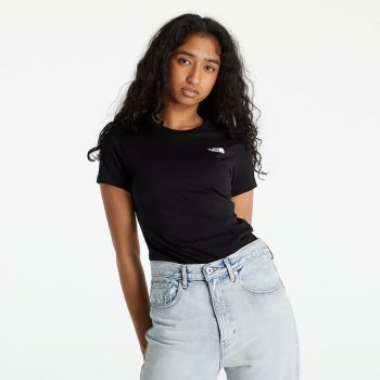 The North Face W s/s simple dome tee NF0A4T1AJK3 Černá