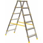 Alve Eurostyl schůdky 2 x 6 příček 137 cm 926 – Hledejceny.cz