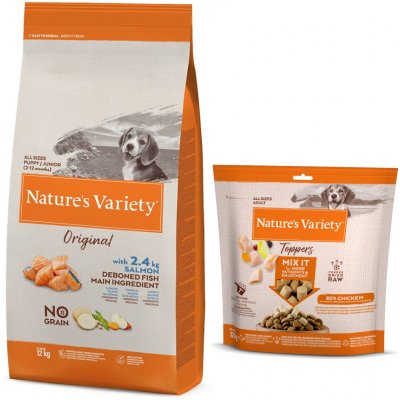 Natures Variety Original No Grain Junior losos 12 kg