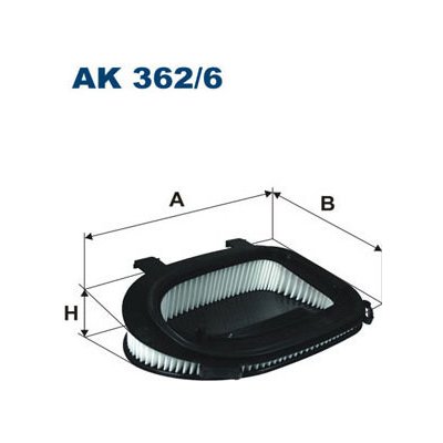 Vzduchový filtr FILTRON AK 362/6 – Hledejceny.cz