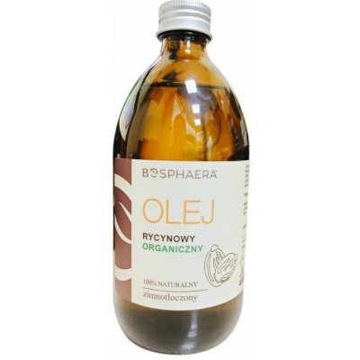 Organický ricinový olej 500 ml BOSPHAERA – Sleviste.cz