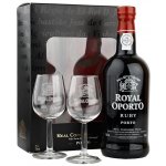 Royal Oporto Ruby 19% 0,75 l (dárkové balení 2 sklenice) – Sleviste.cz