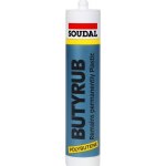 SOUDAL Butyrub plastický tmel 600g šedý – HobbyKompas.cz