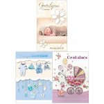 přání srdečné do obálky - narození dítěte – Sleviste.cz