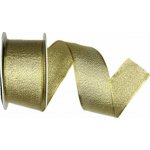 Stuha OUTDOOR WATERFROOF zlatá matná 40mm x 10m ( 8,90 Kč/m) – Sleviste.cz