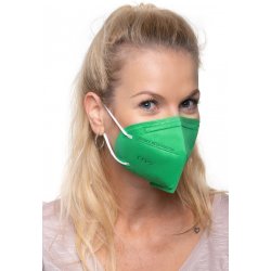 Good mask respirátor FFP2 Tmavě zelený 10 ks